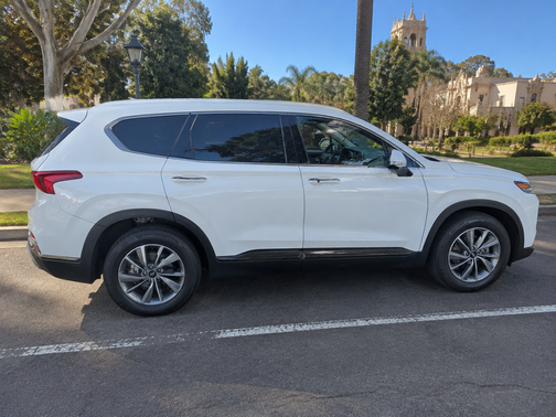 White 2020 Hyundai SANTA FE Limited 2.4