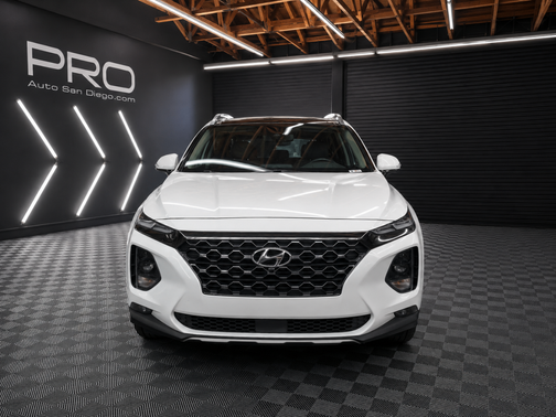 White 2020 Hyundai SANTA FE Limited 2.4