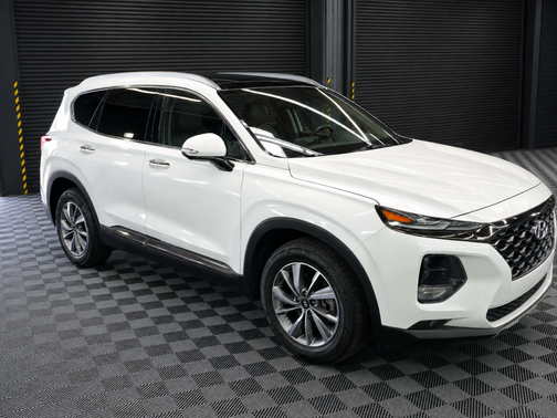 White 2020 Hyundai SANTA FE Limited 2.4
