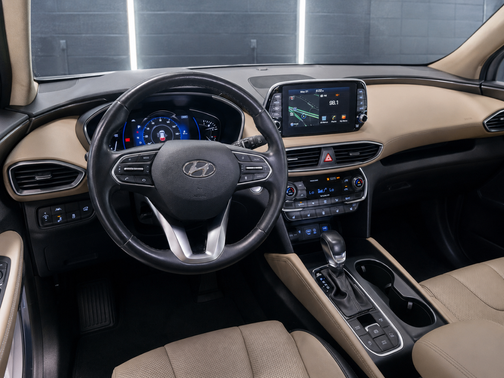 White 2020 Hyundai SANTA FE Limited 2.4