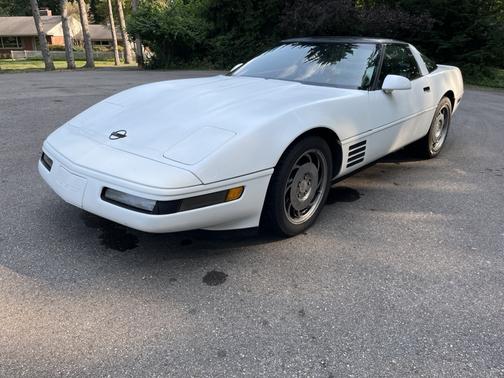 White 1993 Chevrolet Corvette Base
