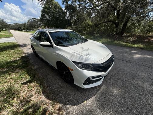 White 2021 Honda Civic Sport Touring
