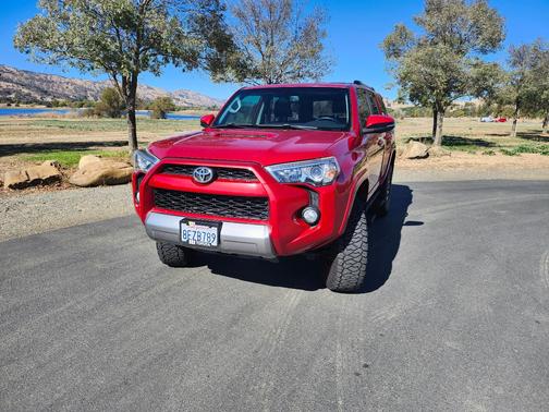 Red 2018 Toyota 4Runner TRD Off Road Premium