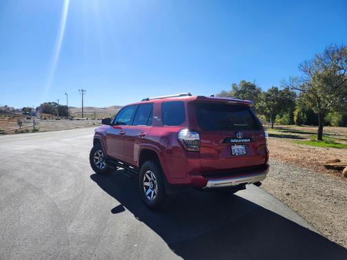 Red 2018 Toyota 4Runner TRD Off Road Premium
