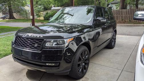 Black 2015 Land Rover Range Rover 5.0L Supercharged