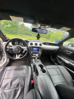 Silver 2016 Ford Mustang EcoBoost Premium
