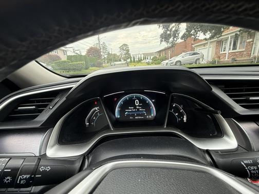 Gray 2017 Honda Civic EX-L
