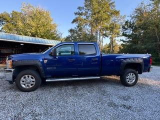 Blue 2013 Chevrolet Silverado 2500 LT