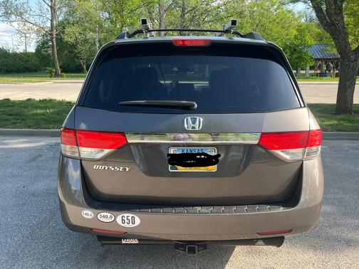 Gray 2016 Honda Odyssey EX-L