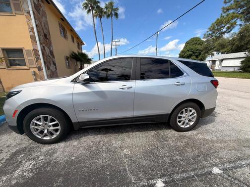 Silver 2022 Chevrolet Equinox LT