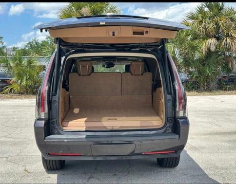 Gray 2015 Cadillac Escalade ESV Platinum