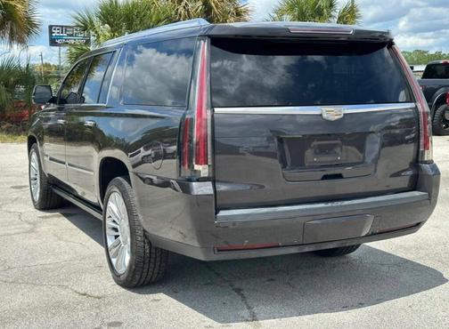 Gray 2015 Cadillac Escalade ESV Platinum