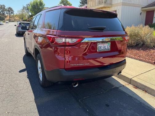 Red 2019 Chevrolet Traverse LT Leather