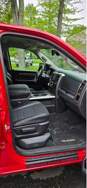 Red 2017 RAM 1500 Sport