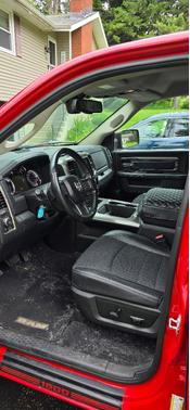 Red 2017 RAM 1500 Sport