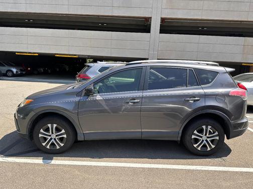 Gray 2017 Toyota RAV4 LE