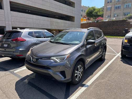 Gray 2017 Toyota RAV4 LE