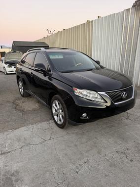 Black 2011 Lexus RX 350 Base