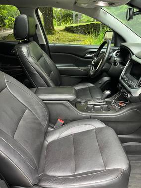Blue 2017 GMC Acadia SLT-1