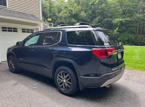 Blue 2017 GMC Acadia SLT-1