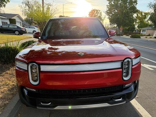 Red 2023 Rivian R1S Adventure Quad-Motor Large Package