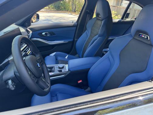 Gray 2024 BMW M3 Base