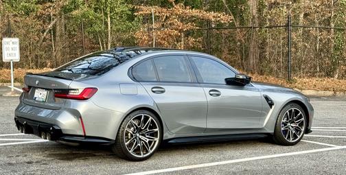 Gray 2024 BMW M3 Base