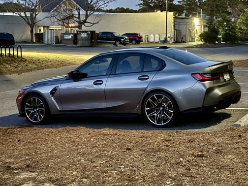 Gray 2024 BMW M3 Base