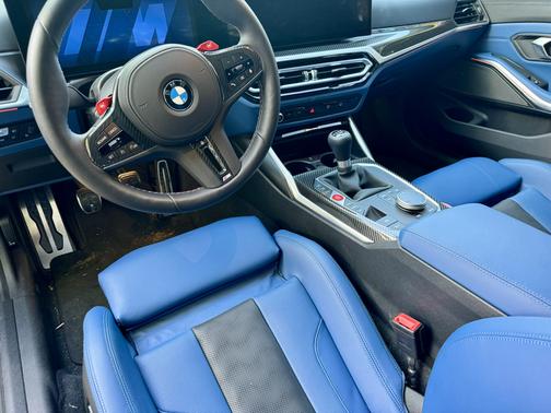 Gray 2024 BMW M3 Base