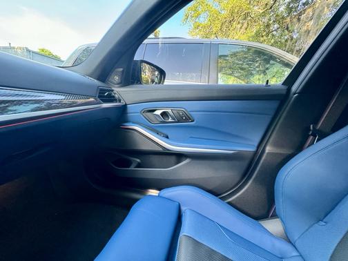 Gray 2024 BMW M3 Base