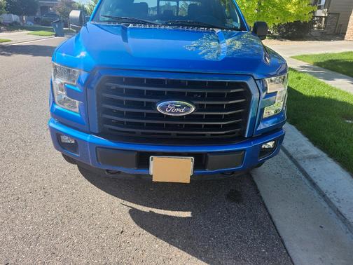 Blue 2016 Ford F-150 XLT