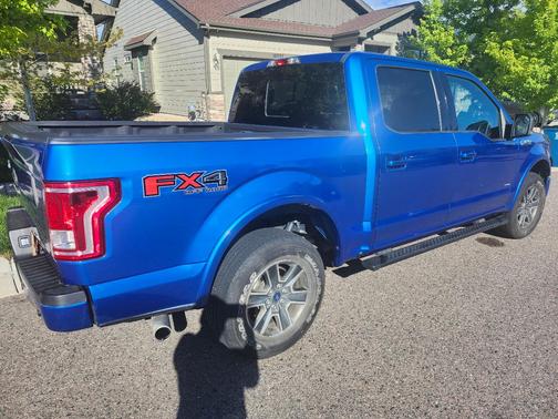 Blue 2016 Ford F-150 XLT