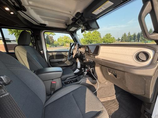 White 2024 Jeep Wrangler 4xe Sport S