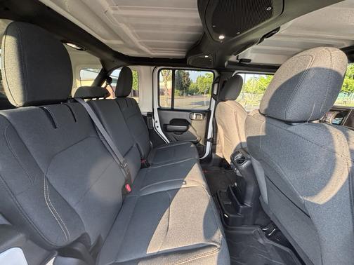 White 2024 Jeep Wrangler 4xe Sport S