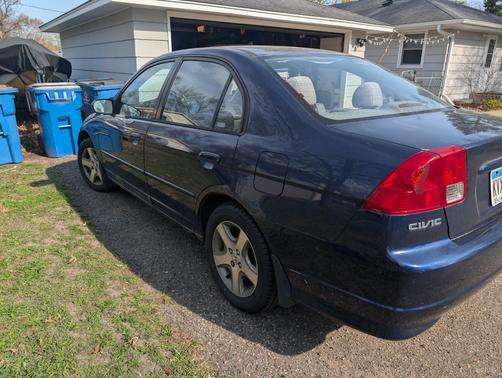 Blue 2004 Honda Civic EX