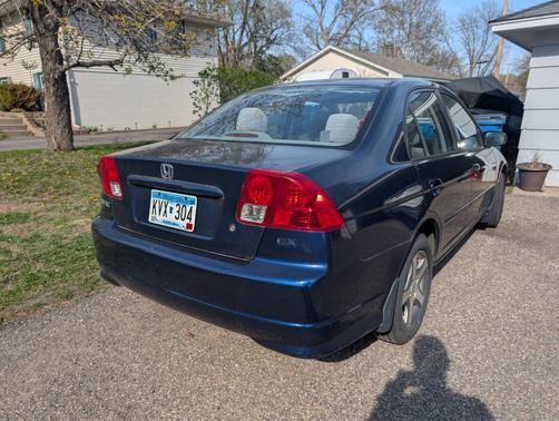 Blue 2004 Honda Civic EX