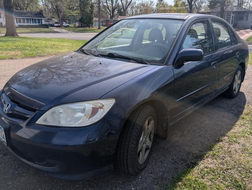 Blue 2004 Honda Civic EX