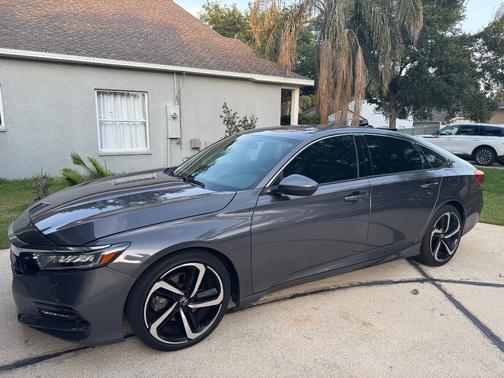 Gray 2019 Honda Accord Sport