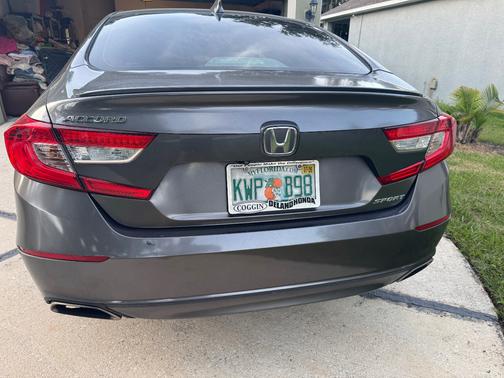 Gray 2019 Honda Accord Sport
