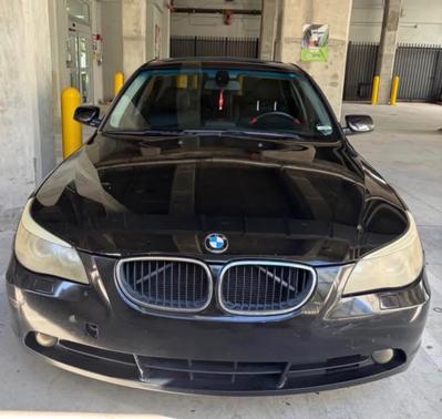 Black 2004 BMW 530 i