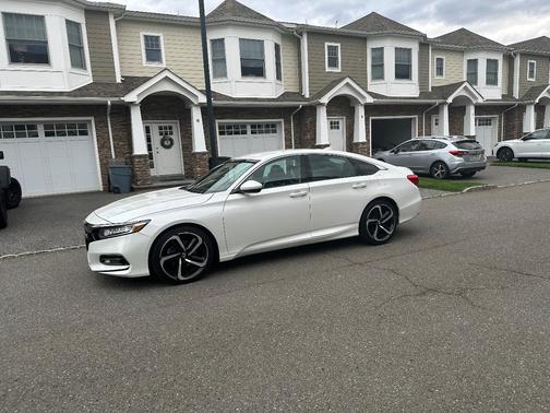 White 2020 Honda Accord Sport 1.5T