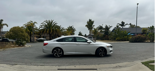 White 2020 Honda Accord Sport 1.5T
