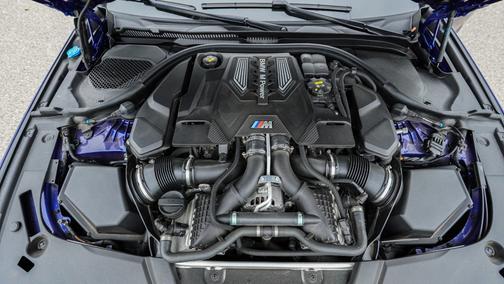 Blue 2019 BMW M5 Competition