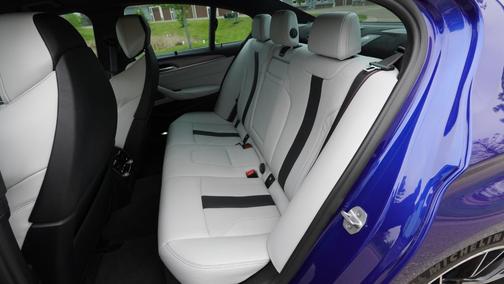 Blue 2019 BMW M5 Competition
