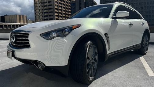 White 2013 INFINITI FX37 Limited Edition