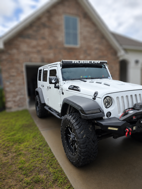 White 2014 Jeep Wrangler Unlimited Rubicon