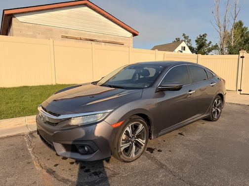 Gray 2016 Honda Civic Touring
