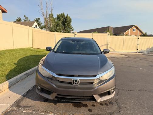 Gray 2016 Honda Civic Touring