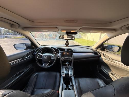 Gray 2016 Honda Civic Touring