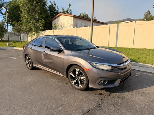 Gray 2016 Honda Civic Touring